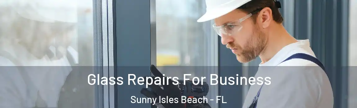 Glass Repairs For Business Sunny Isles Beach - FL