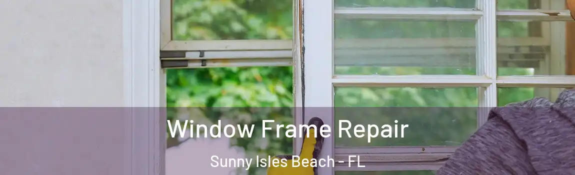 Window Frame Repair Sunny Isles Beach - FL